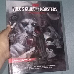 Dungeons and Dragons Volo's Guide to Monsters Hardcover BoOk